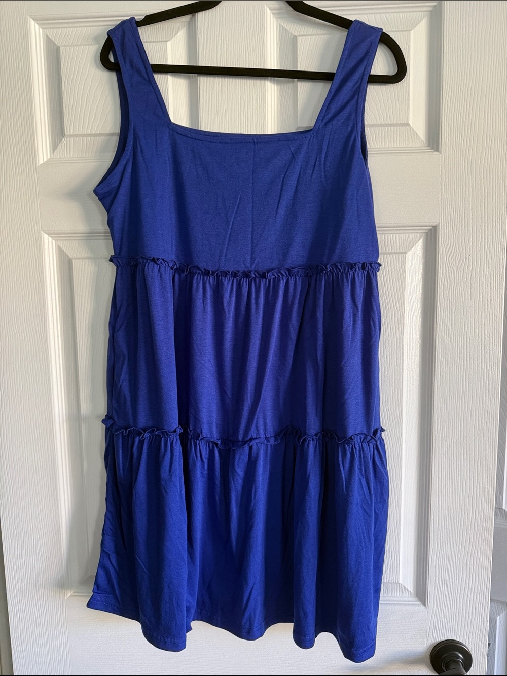 Royal Blue Tiered Sundress